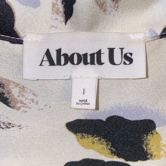 New leopard print button up blouse - Picture 6 of 7